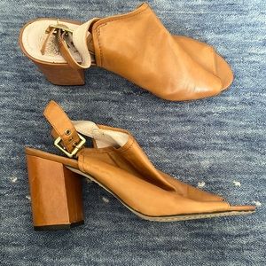 Vince Camuto leather heel